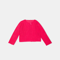 Junior Girl Crochet Cardigan
