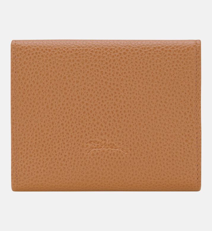 Longchamp Le Foulonn&eacute; Compact Zip Wallet, Aqua, Packshot View