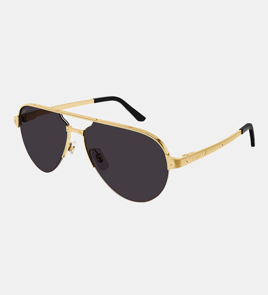 Santos Aviator Semi Rimless Sunglasses 60