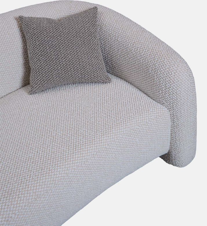 Home Deco and More 3-seater Rounded Design Sofa, Packshot View