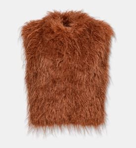 Forte-Forte Mongolia Faux-fur Vest, Packshot View