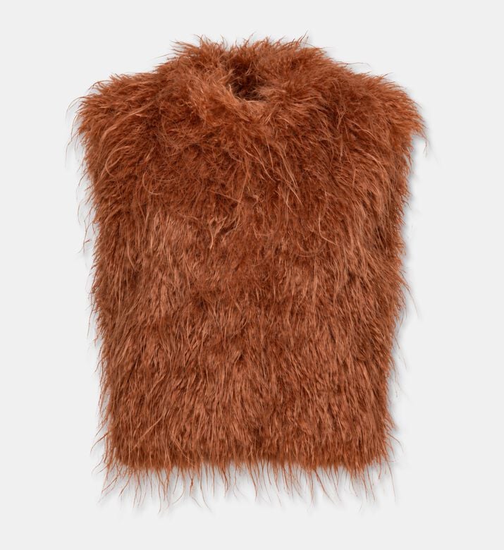 Forte-Forte Mongolia Faux-fur Vest, Packshot View