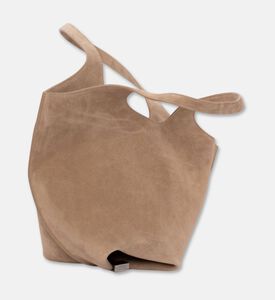 The Attico La Scoop Shoulder Bag, Brown, Packshot View