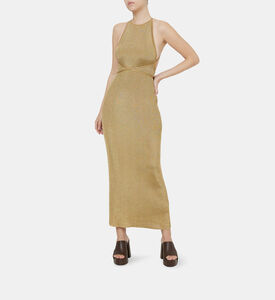 Glittery Fabric Maxi Dress Glittery Fabric Maxi Dress