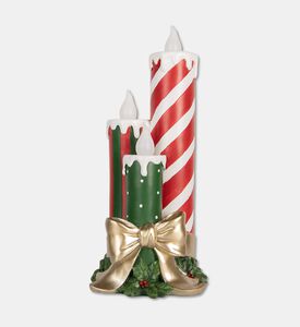 Clayre & Eef Candle With Led 3xaa, Packshot View
