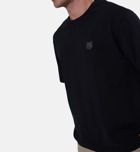 Fox-embroidery Short-sleeve T-shirt