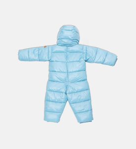 Save the Duck Padded Zip Fastening Snow Suit, Blue, 3-6m, Packshot View