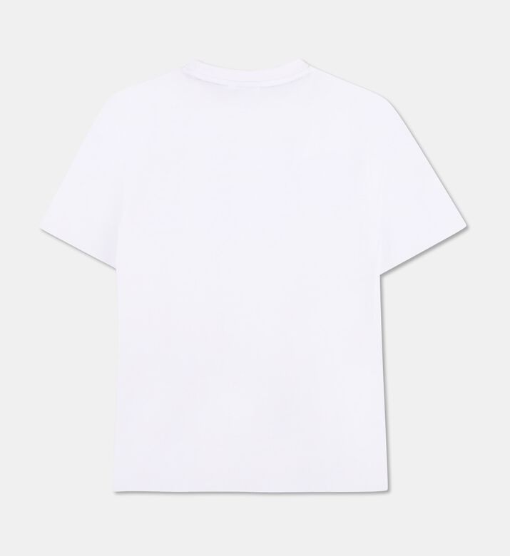 Boss Lenticular Design Jersey T-shirt, White, 14y, Packshot View