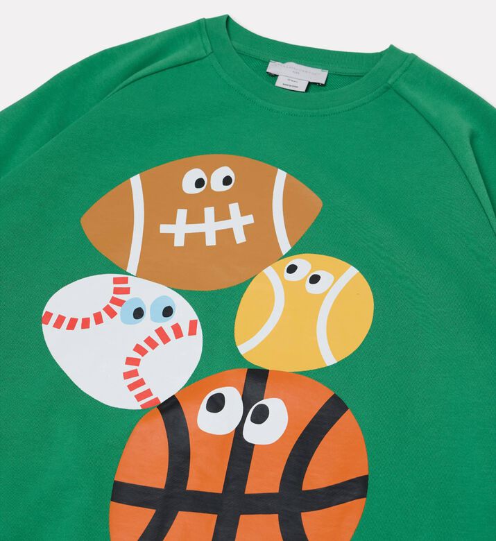 Stella McCartney Sports Graphic Crewneck Sweatshirt, Packshot View