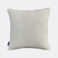 Peacock Embroidered Piped Cushion