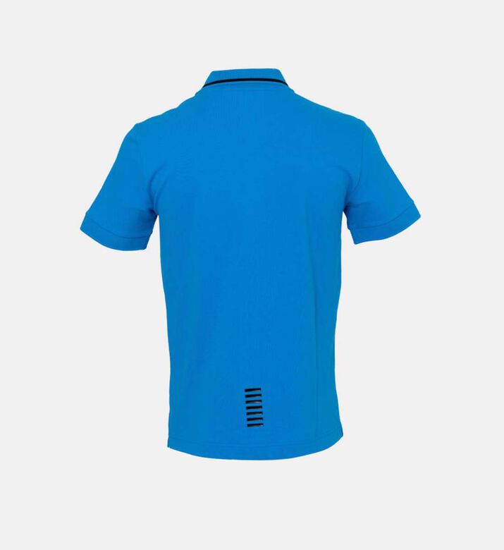 Collar-trimmed Cotton Polo Shirt