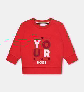 Brushed Fleece Round-neck Sweatshirt Brushed Fleece Round-neck Sweatshirt