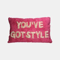 Youve Got Style Inscribed Cotton Cushion