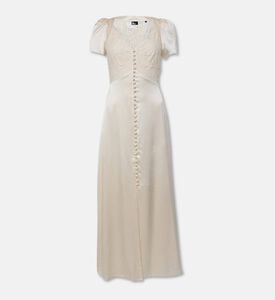 The Kooples Floral-embroidery Short-sleeve Dress, Packshot View