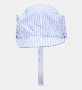 قبعة أطفال مخططة بنقشة كلاسيكية