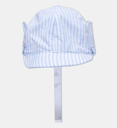 Classic Striped Pattern Baby Cap