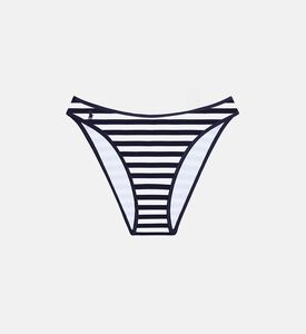 قطع بيكيني سفلية بياقة عميقة بفتحة ساق أعلى الأرداف