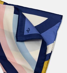Galeries Lafayette Scarf Violaine, Blue, Packshot View