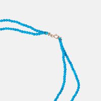 Turquoise Coral Stone Necklace