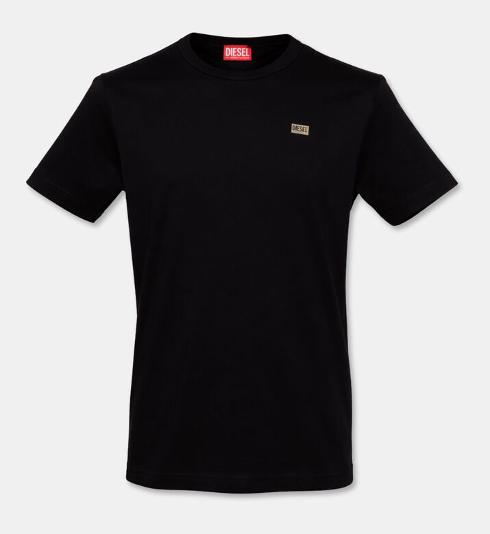 Diesel Box Logo-detail T-shirt, Black, Xl, Packshot View
