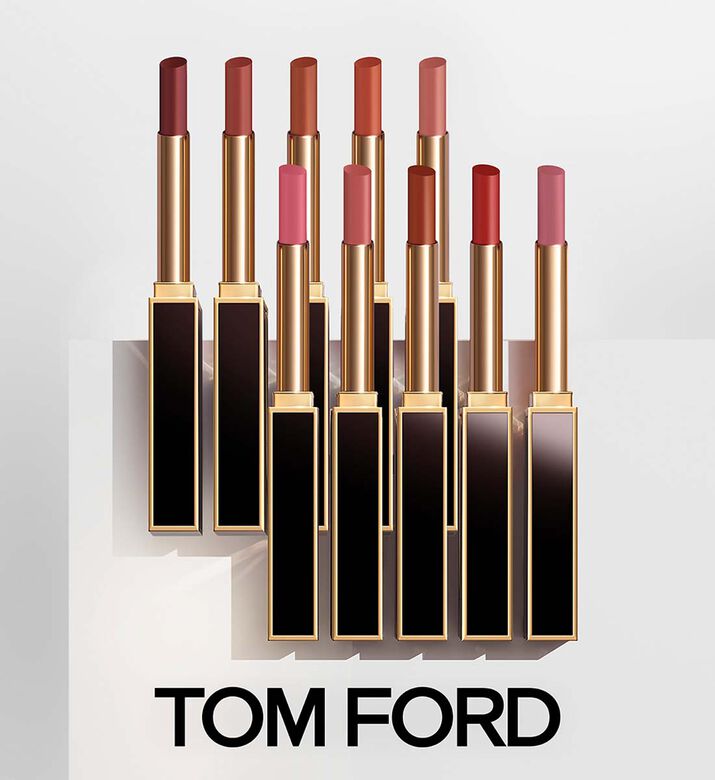 Tom Ford Slim Lip Color Shine Lipstick, Slip, Packshot View