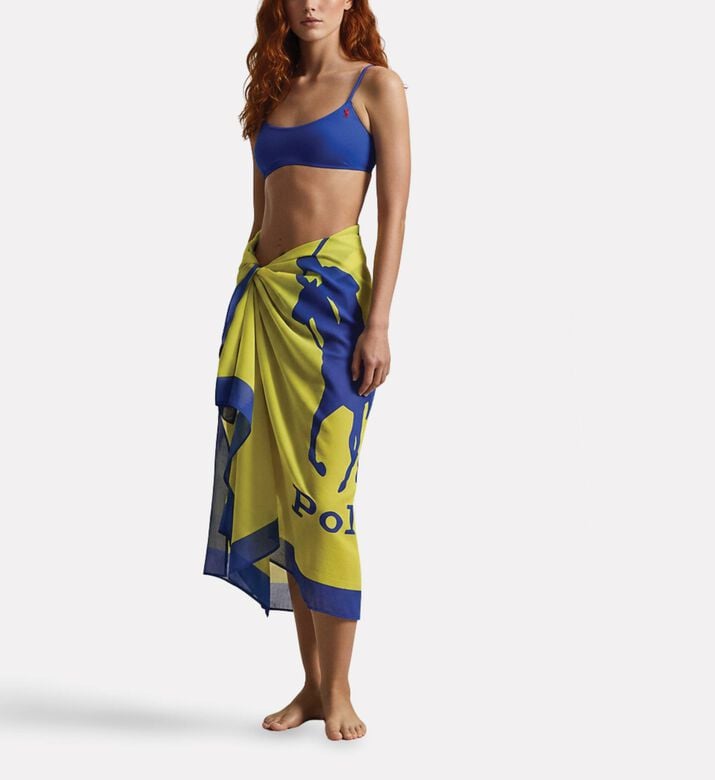 Polo by Ralph Lauren Coverup Bottoms, Yellow, Model View