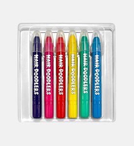 Ooly Hair Doodlers 6-piece Hair Crayons Set, Packshot View Ooly Hair Doodlers 6-piece Hair Crayons Set, Packshot View