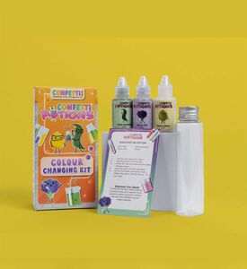 مجموعة تجارب علمية متغيرة الألوان