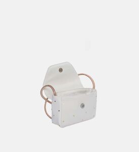 Tulle Crystal-handle Hand-embroidered Bag