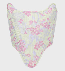 مشد على شكل زهرة الديباج