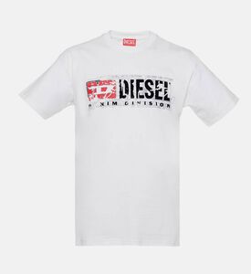 Diesel Logo-print Straight Hem T-shirt, Packshot View