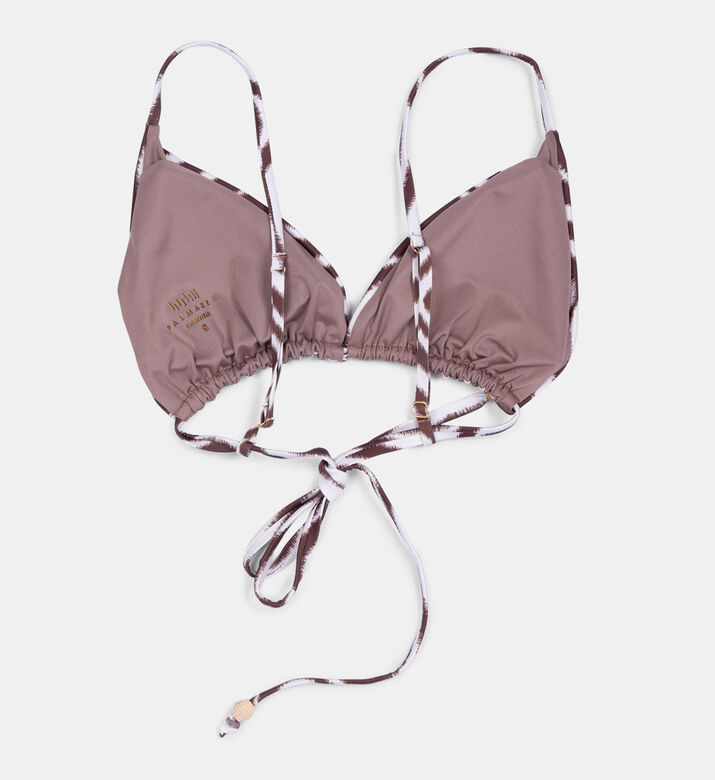 Kiki Congo Printed Bikini Top