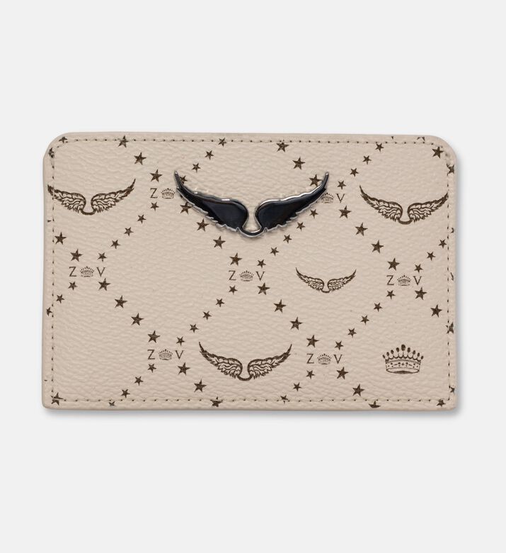 Zadig et Voltaire All-over Logo-print Passport Holder, Multicolor, Packshot View