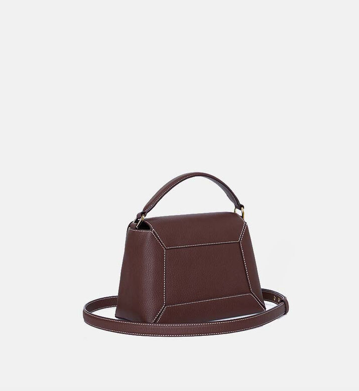 حقيبة يد بجلد فسيفساء