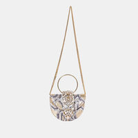 Mini Brigitte Python Shoulder Bag