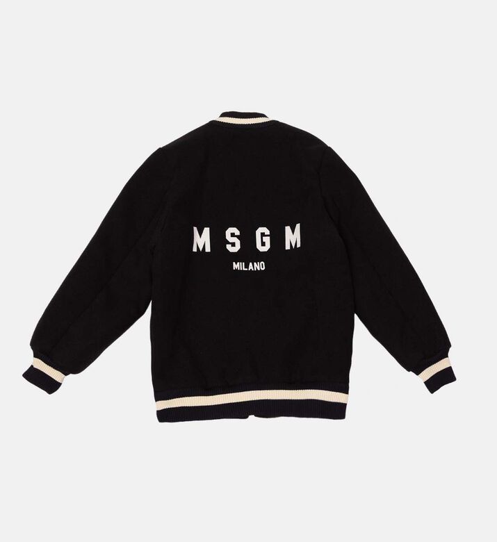 Logo-print Bomber Jacket