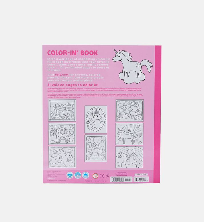 Unicorns Coloring Book