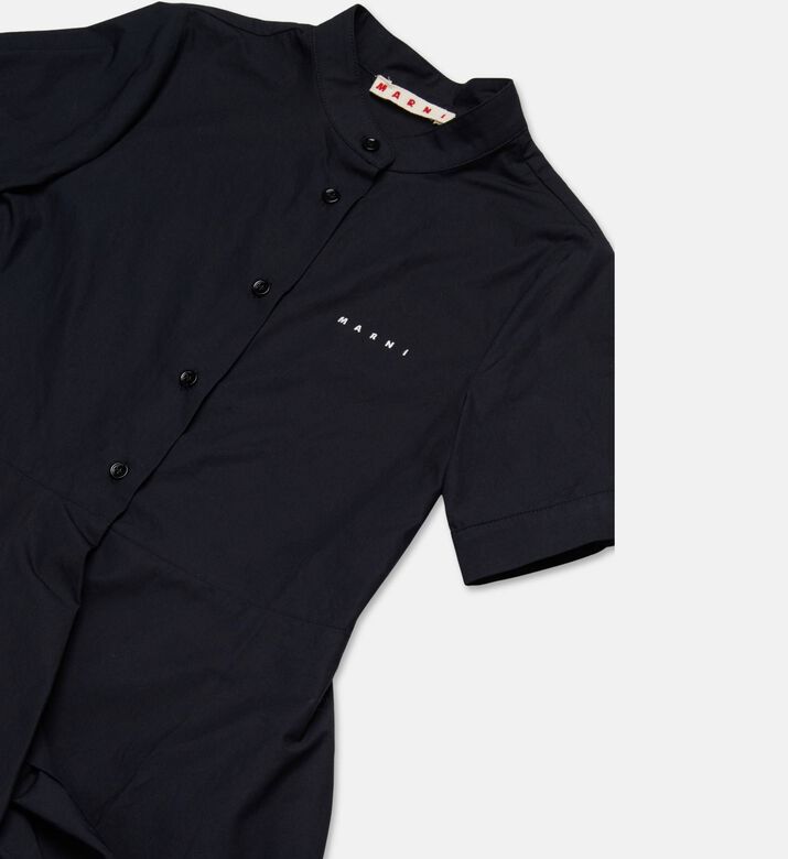 Marni Floral-print Button Closure Dress, Packshot View