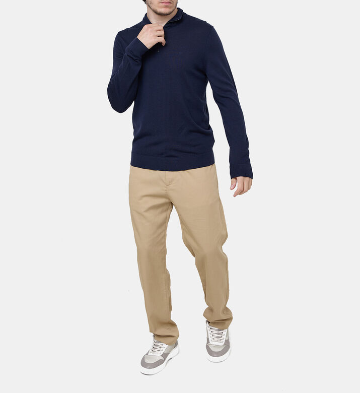 Merino Quarter Zip Sweatshirt