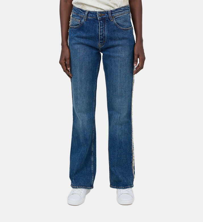 Vincente Flared Denim Pants