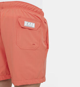 شورت سباحة بلون واحد للرجال