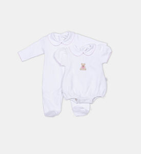 Heart Bear Pattern 3-piece Set Heart Bear Pattern 3-piece Set