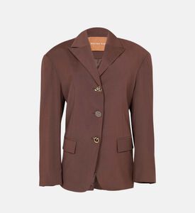 بليزر إنزو من مزيج الصوف