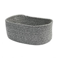 Cotton Handled Sewing Basket
