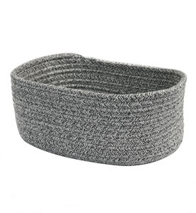 Cotton Handled Sewing Basket