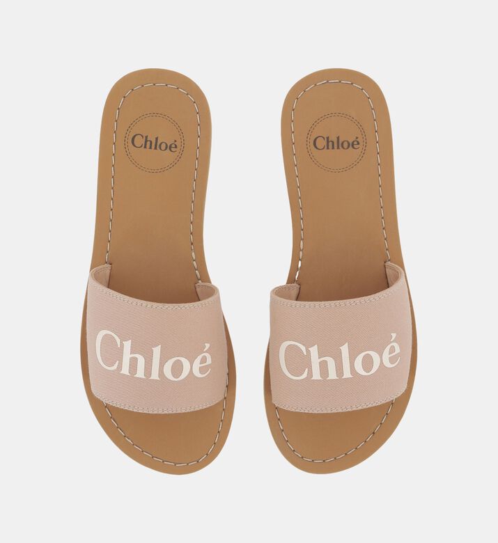 Logo-print Slip-on Sandals