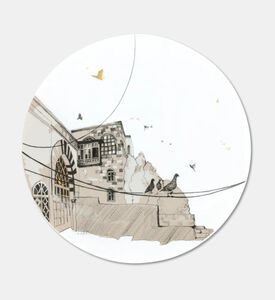 Silsal Naseem Dinner Plate, Packshot View