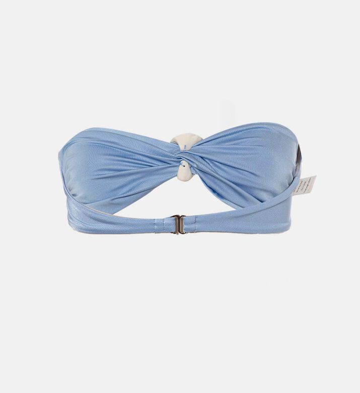 Vera Hardware-detailing Strapless Bikini Top