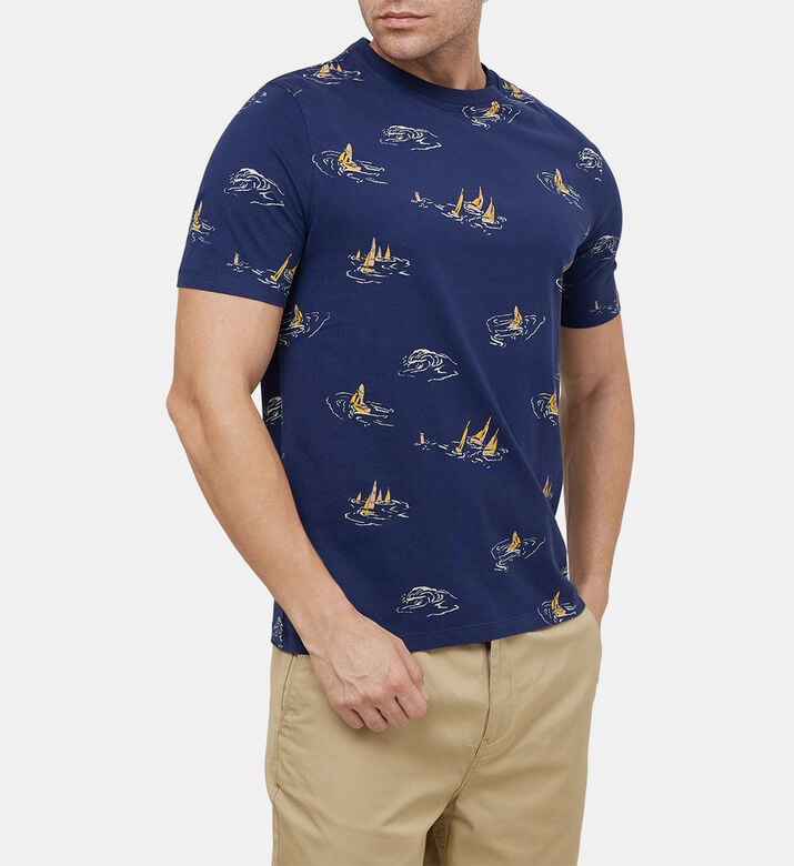 All-over Printed Cotton T-shirt All-over Printed Cotton T-shirt