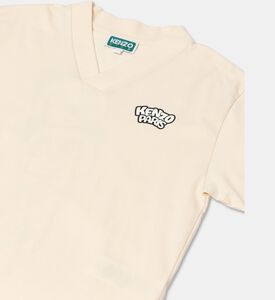 Kenzo V-neck Organic T-shirt, Packshot View